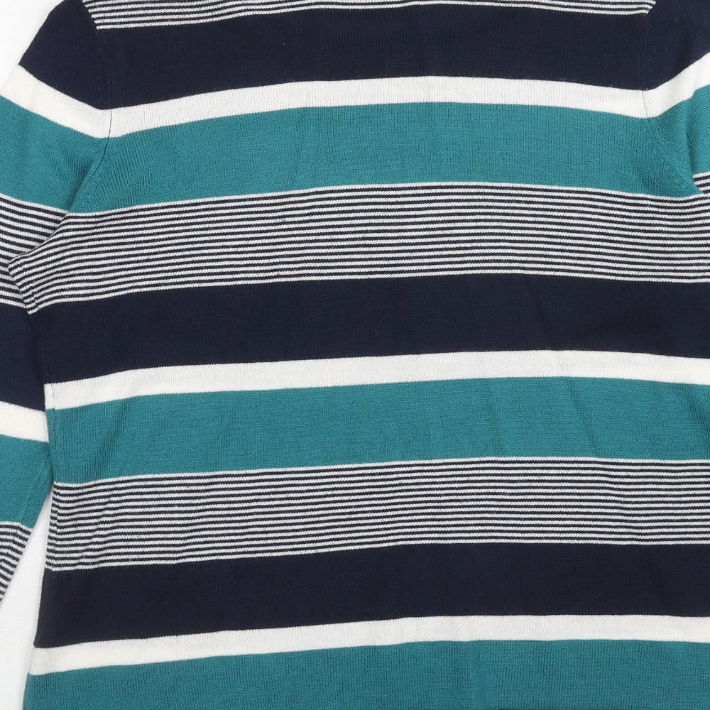 Womens UK Size 10 Bonmarché Blue Pullover Jumper