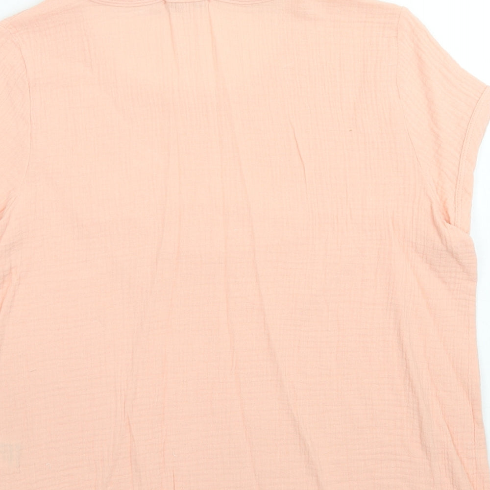 Womens UK Size L MissLook Pink Basic T-Shirt