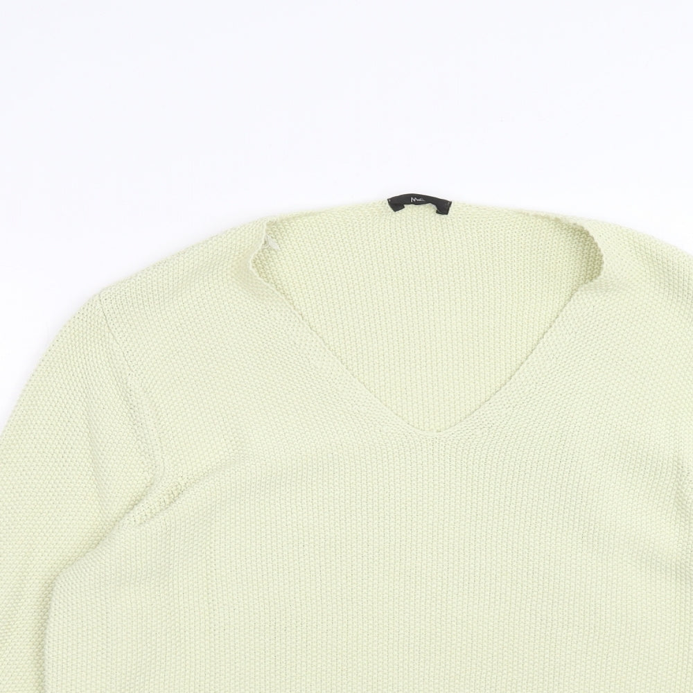 Womens UK Size 16 M&Co Green Pullover Jumper