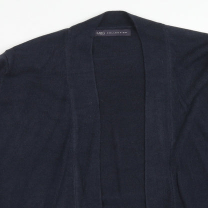 Womens UK Size M Marks and Spencer Blue Cardigan Jumper