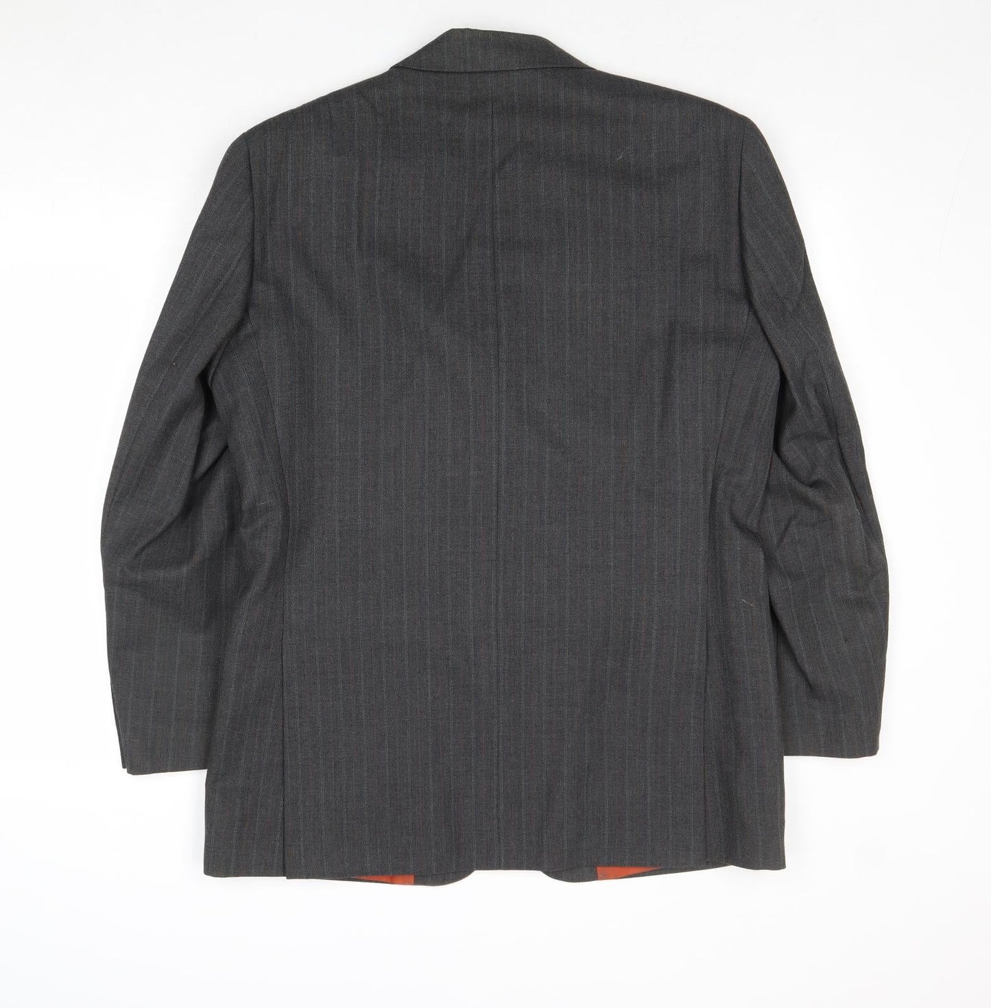 Mens UK Size 40 Preworn Regular Grey Suit Jacket