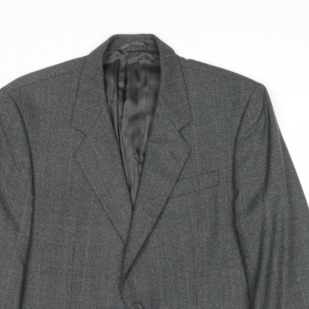 Mens UK Size 42 James Barry Regular Grey Suit Jacket
