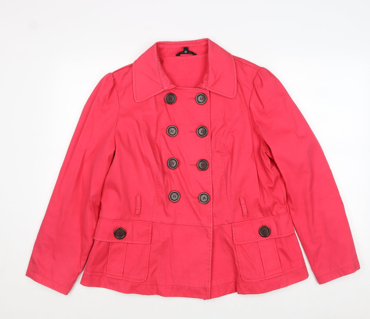Womens UK Size 16 Marks and Spencer Pink Jacket