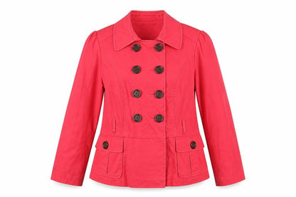 Marks & Spencer Womens Pink Jacket Size 16 Button