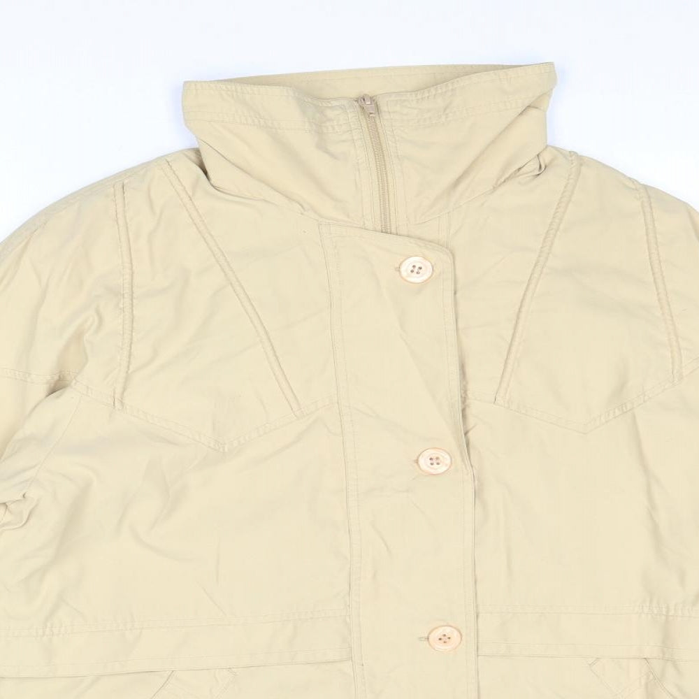 Womens UK Size 12 Nuage Beige Pea Coat