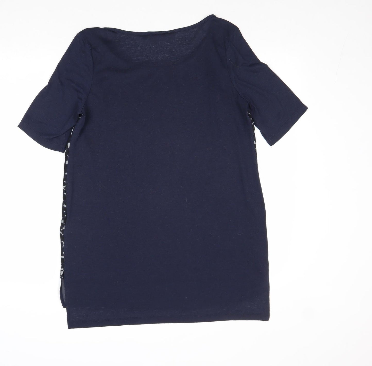 Womens UK Size 12 NEXT Blue Basic Blouse