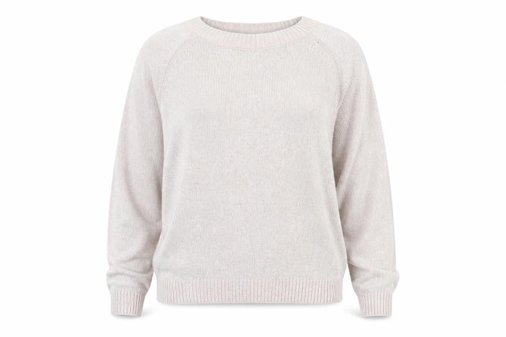 Womens UK Size M VERO MODA Beige Pullover Jumper