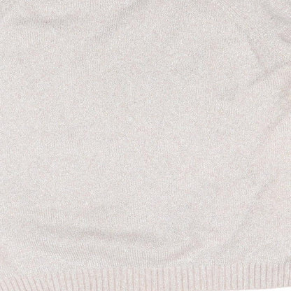 Womens UK Size M VERO MODA Beige Pullover Jumper