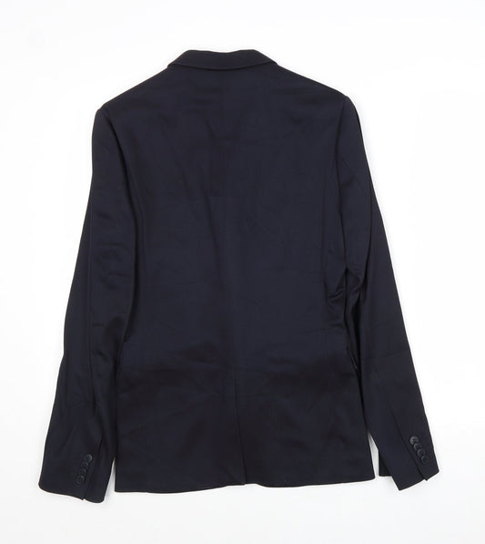 Mens UK Size 34 H&M Regular Blue Suit Jacket