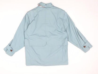 Womens UK Size S Telemac Blue Jacket