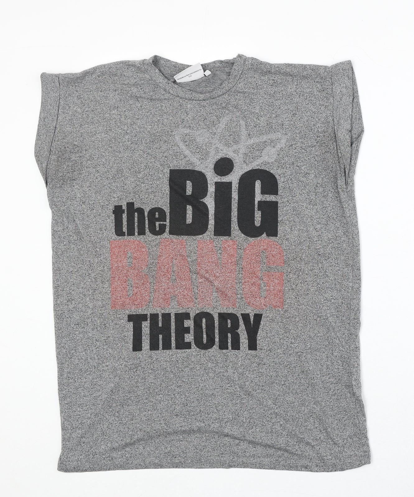 Womens UK Size 10 Atmosphere Grey Basic T-Shirt