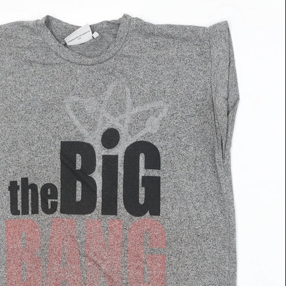 Womens UK Size 10 Atmosphere Grey Basic T-Shirt