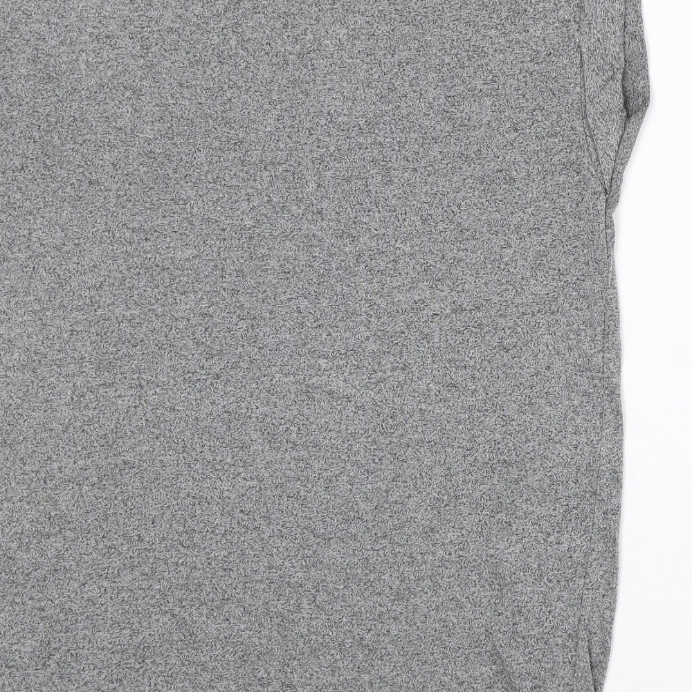 Womens UK Size 10 Atmosphere Grey Basic T-Shirt