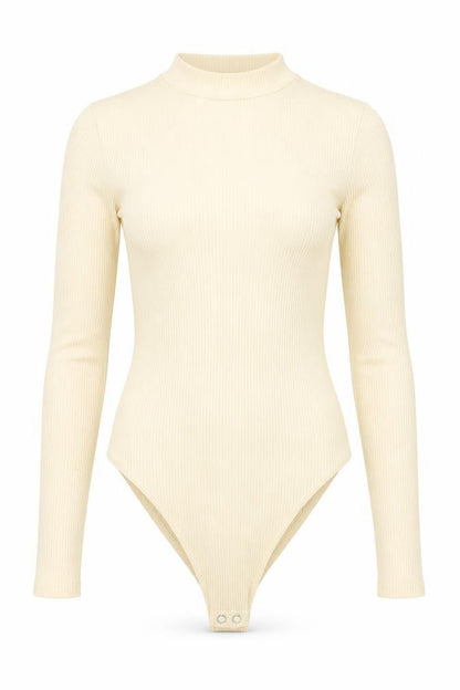 Womens UK Size M FOREVER 21 One-Piece Yellow Bodysuit