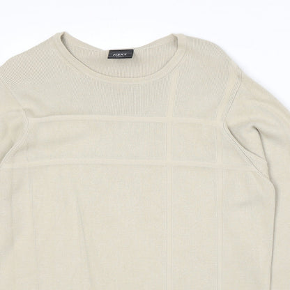 Womens UK Size S NEXT Beige Pullover Jumper