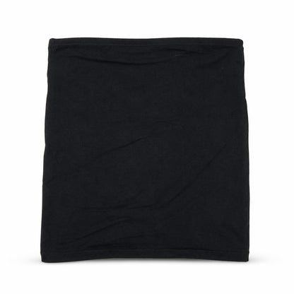 Preworn Womens Black Cotton A-Line Skirt Size 12