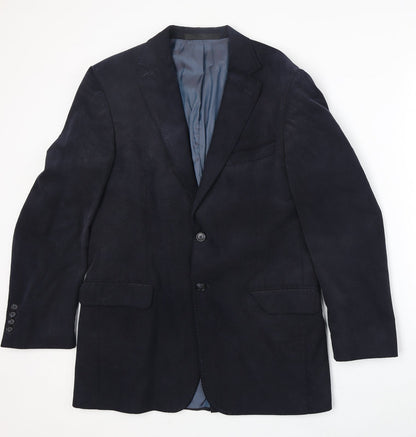 Mens UK Size 38 Marks and Spencer Regular Blue Suit Jacket