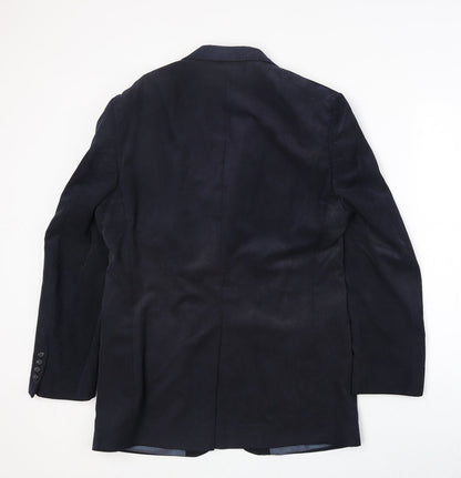 Mens UK Size 38 Marks and Spencer Regular Blue Suit Jacket