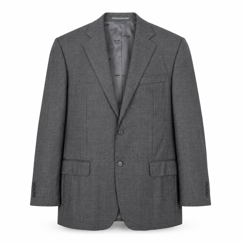 Mens UK Size 42 Paul Costelloe Regular Grey Suit Jacket