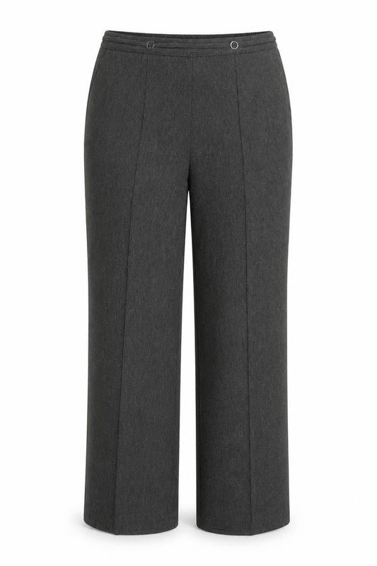 Womens UK Size 14 Bonmarché Regular Fit  Grey Trousers