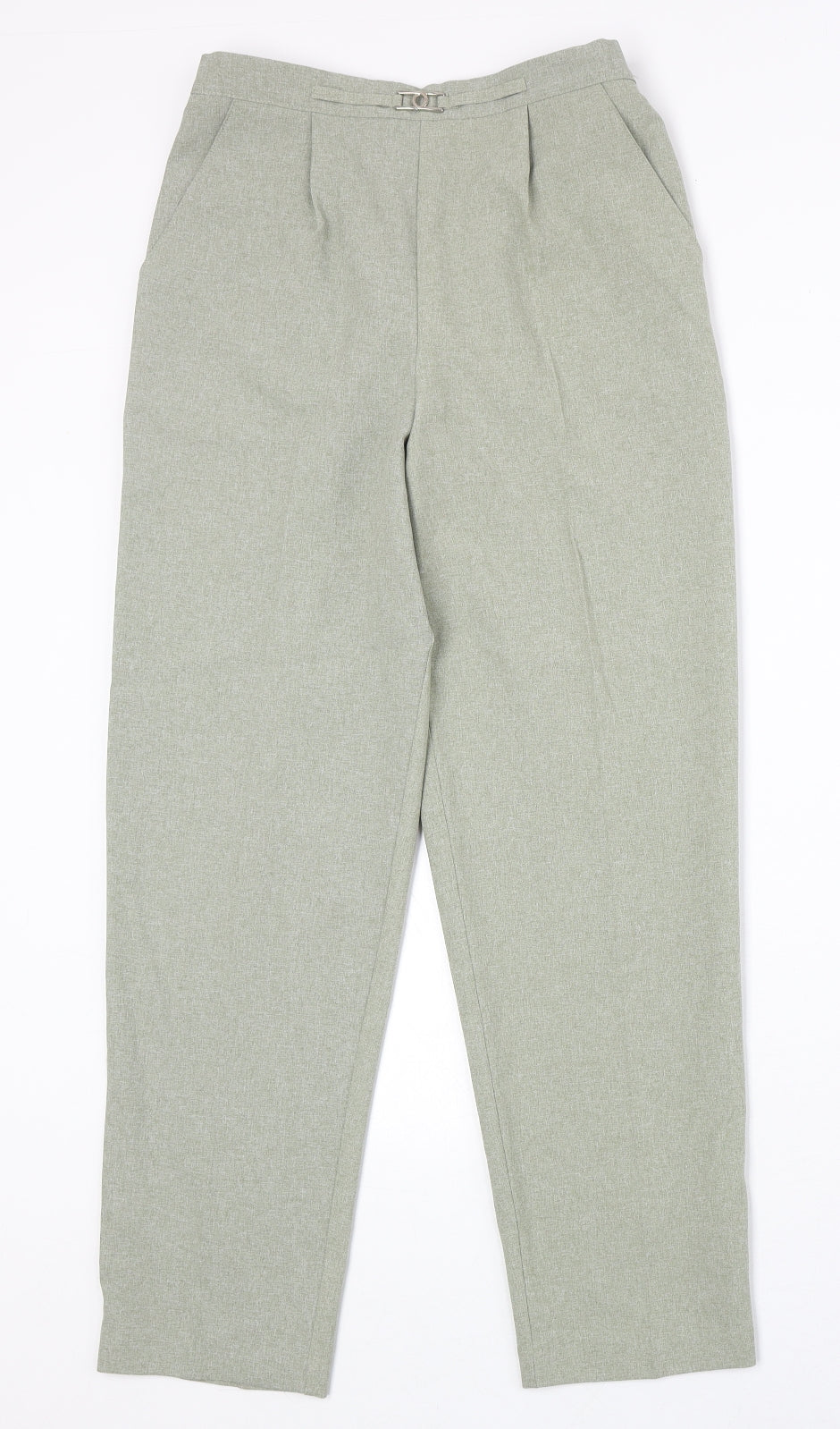 Womens UK Size 10 Classic Regular Fit  Grey Trousers