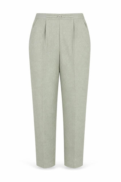 Classics Womens Grey Polyester Trousers Size 10 Regular