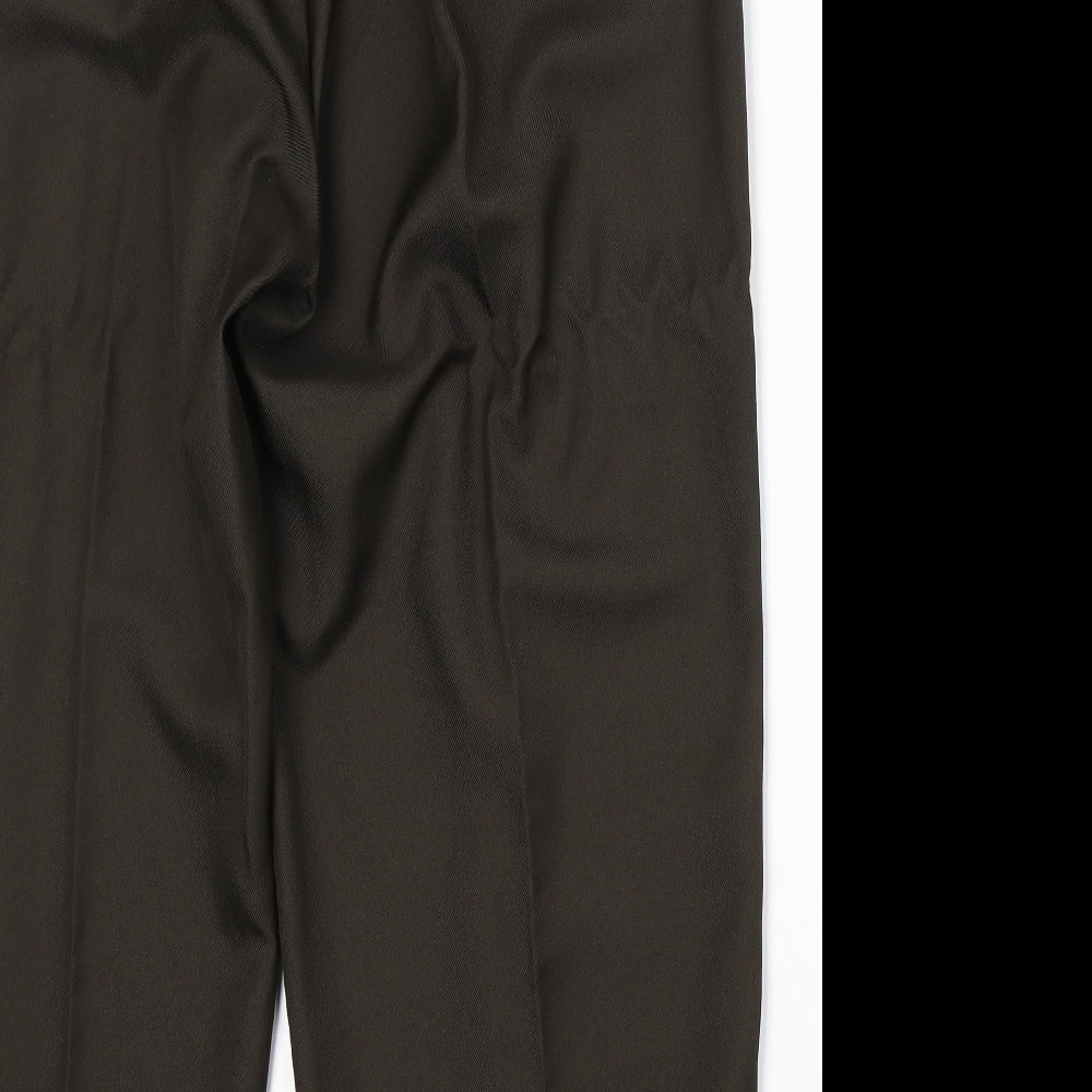 Womens UK Size 22 Amalina Regular Fit  Brown Trousers