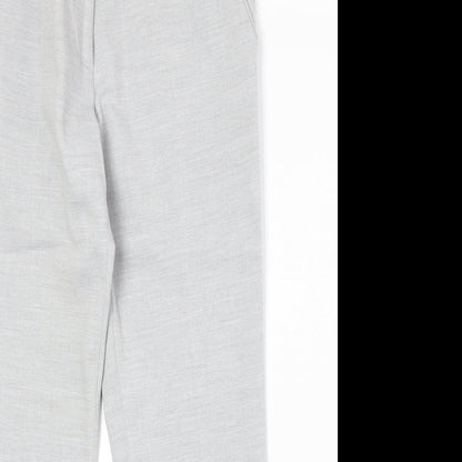 Womens UK Size 12 H&M Regular Fit Chino Grey Trousers