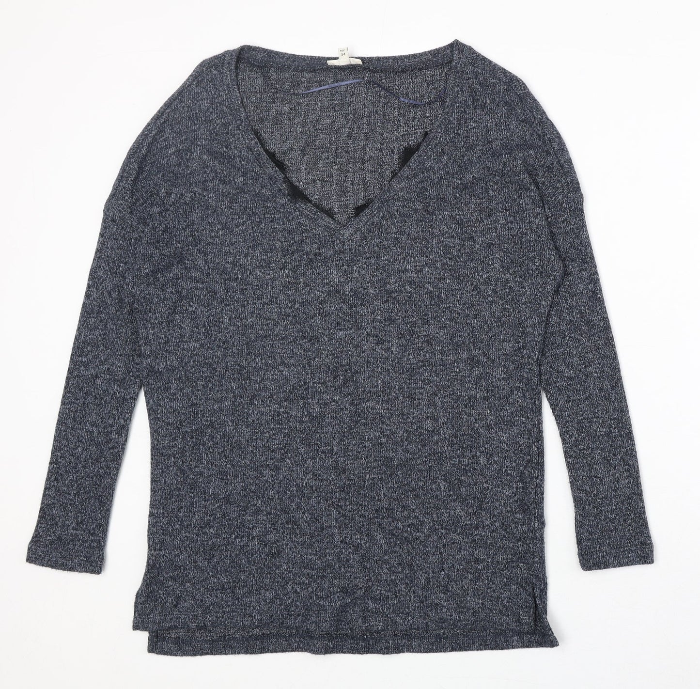 Womens UK Size 8 River Island Blue Pullover Jumper