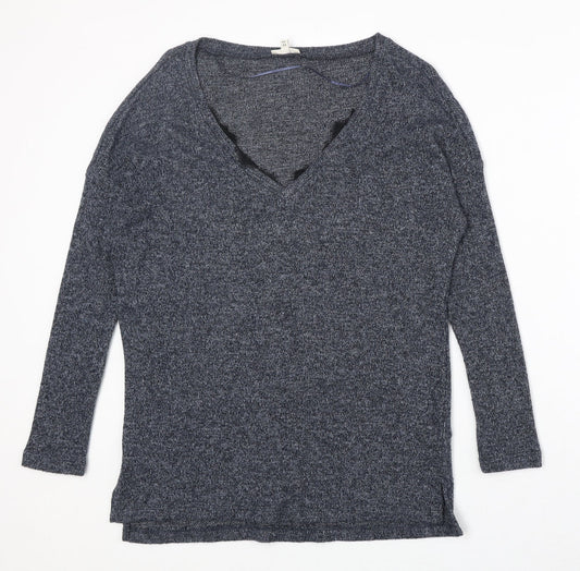 Womens UK Size 8 River Island Blue Pullover Jumper