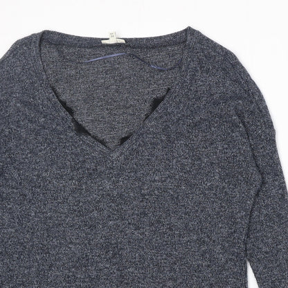 Womens UK Size 8 River Island Blue Pullover Jumper