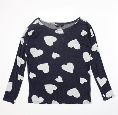 Womens UK Size 8 Dorothy Perkins Blue Pullover Jumper