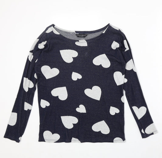 Womens UK Size 8 Dorothy Perkins Blue Pullover Jumper
