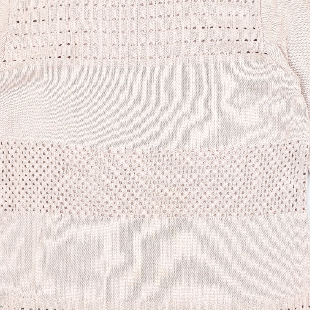 Womens UK Size L H&M Pink Pullover Jumper