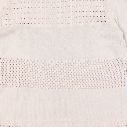 Womens UK Size L H&M Pink Pullover Jumper