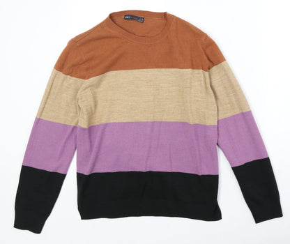 Womens UK Size 14 Marks and Spencer Multicoloured Pullover Jumper