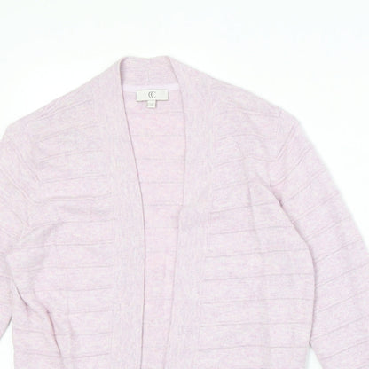 Womens UK Size S CC Pink Cardigan Jumper