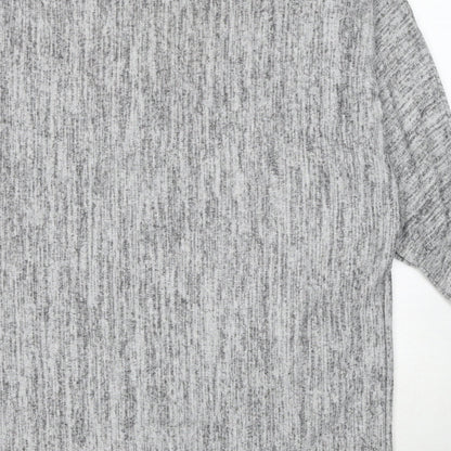 Womens UK Size L Krisp Grey Pullover Jumper