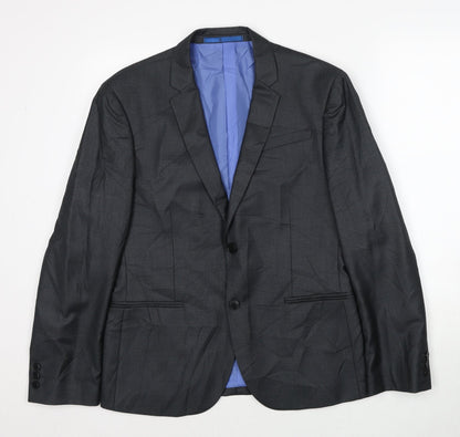 Mens UK Size 40 Marks and Spencer Regular Grey Suit Jacket