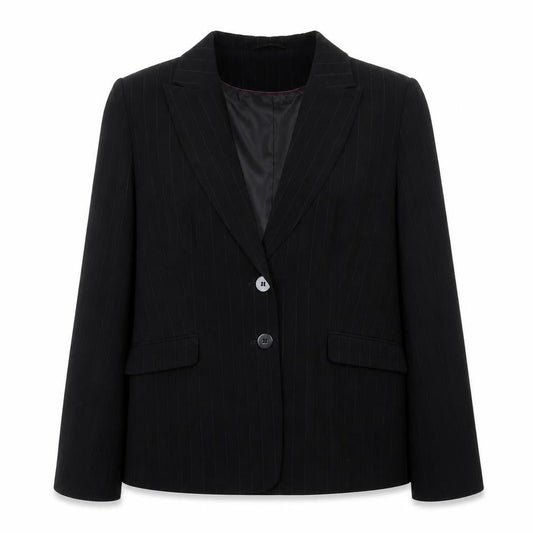 Womens UK Size 16 AMARANTO Regular Black Blazer