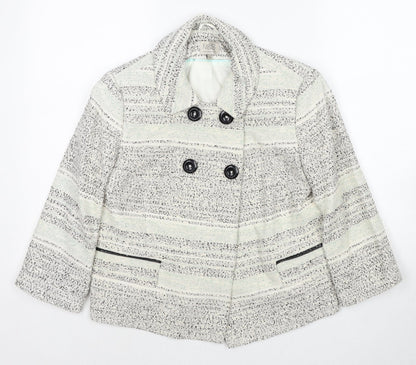 Womens UK Size 12 Marks and Spencer Grey Jacket