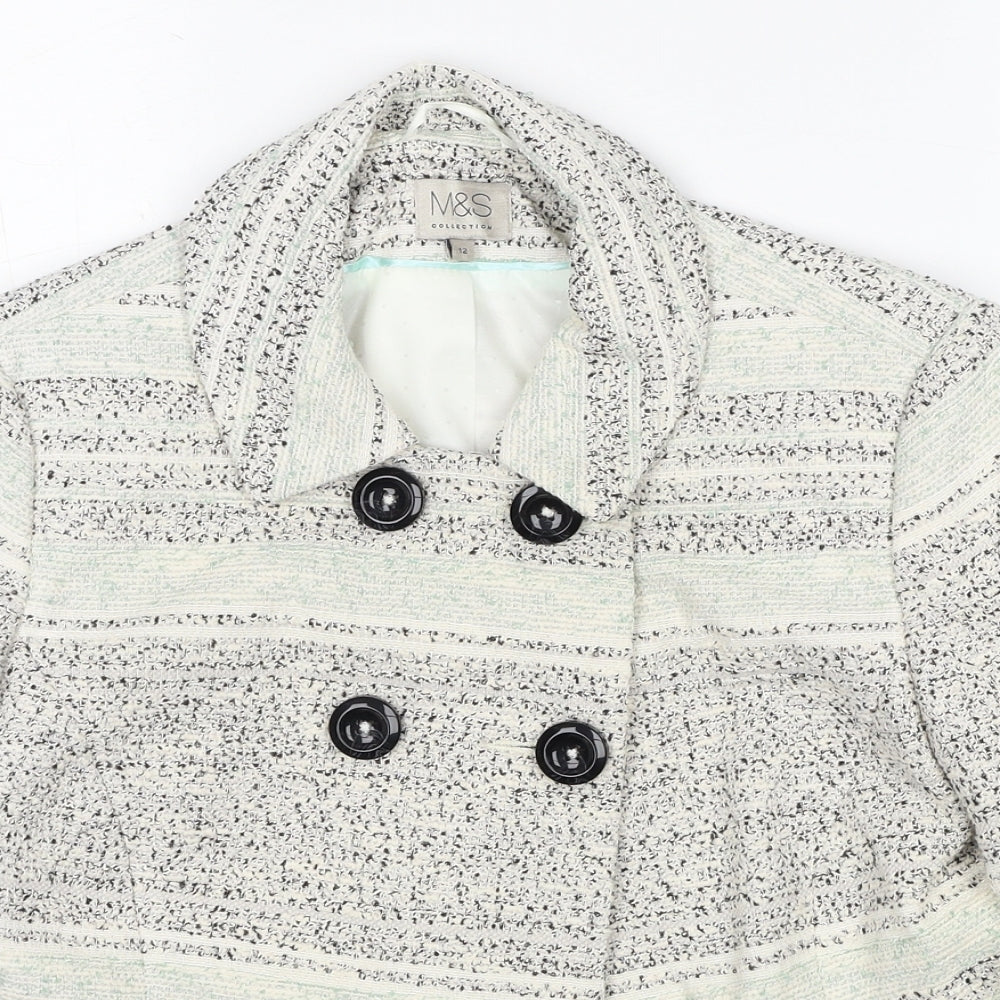Womens UK Size 12 Marks and Spencer Grey Jacket