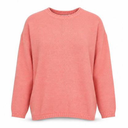 Womens UK Size 14 Classics Pink Pullover Jumper