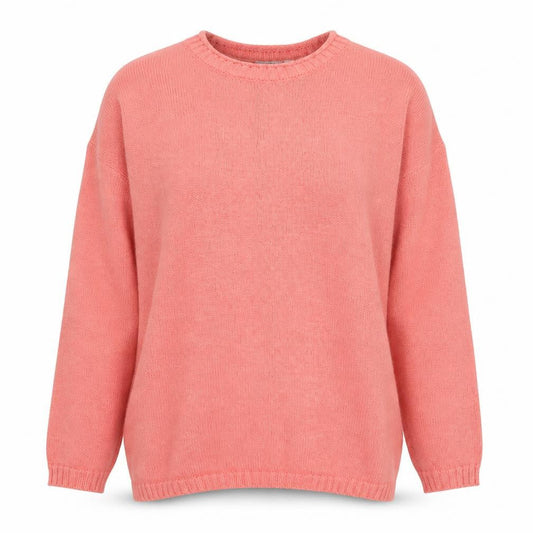 Womens UK Size 14 Classics Pink Pullover Jumper