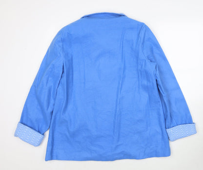 Womens UK Size M Anne de Lancey Blue Jacket