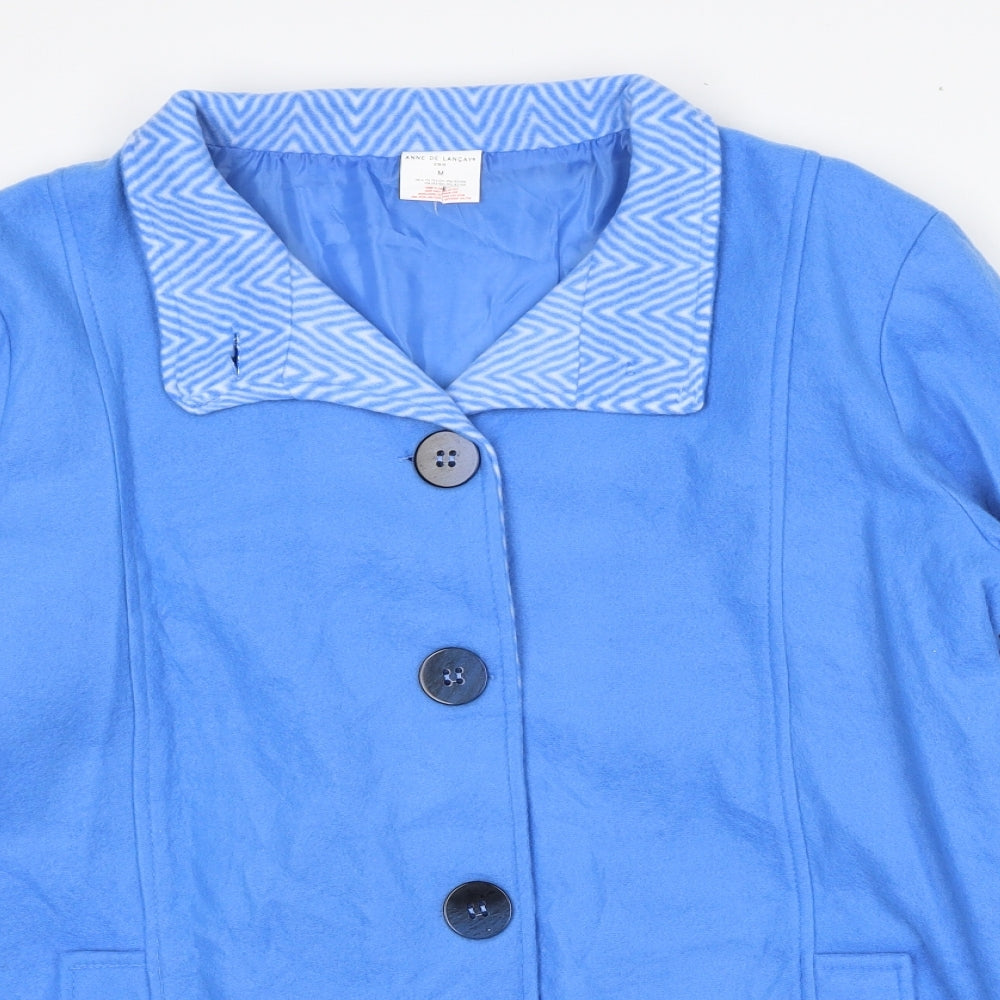 Womens UK Size M Anne de Lancey Blue Jacket