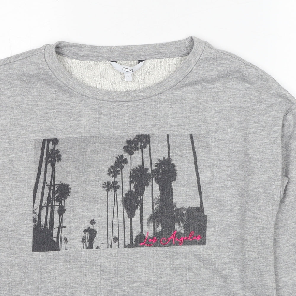 Mens UK Size S NEXT Grey Pullover Sweatshirt