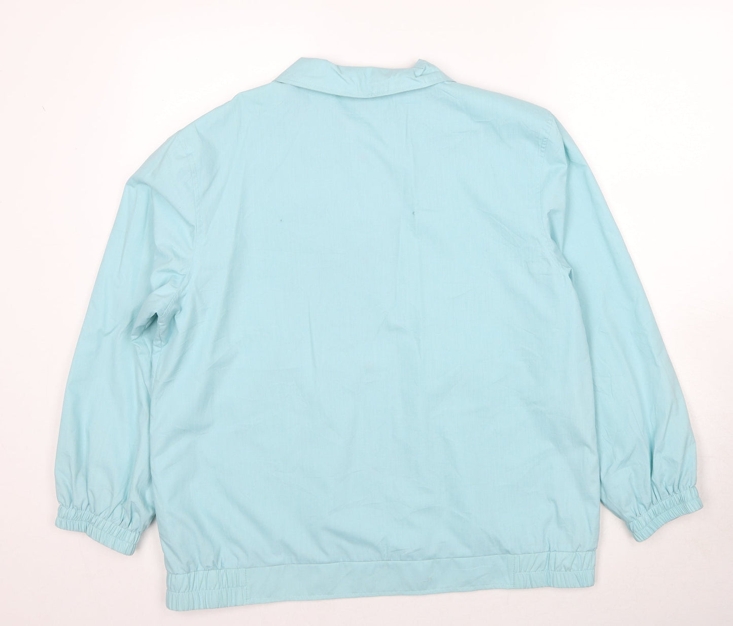 Damart Womens Blue Jacket Size 18 Zip