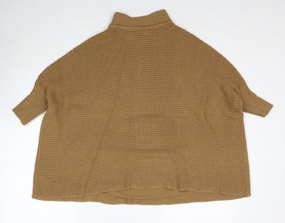 Womens UK Size XS H&M Brown Pullover Jumper