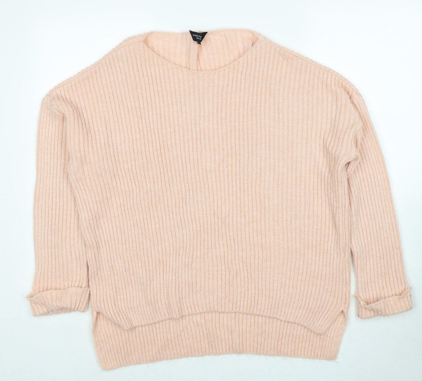 Womens UK Size 12 Dorothy Perkins Pink Pullover Jumper